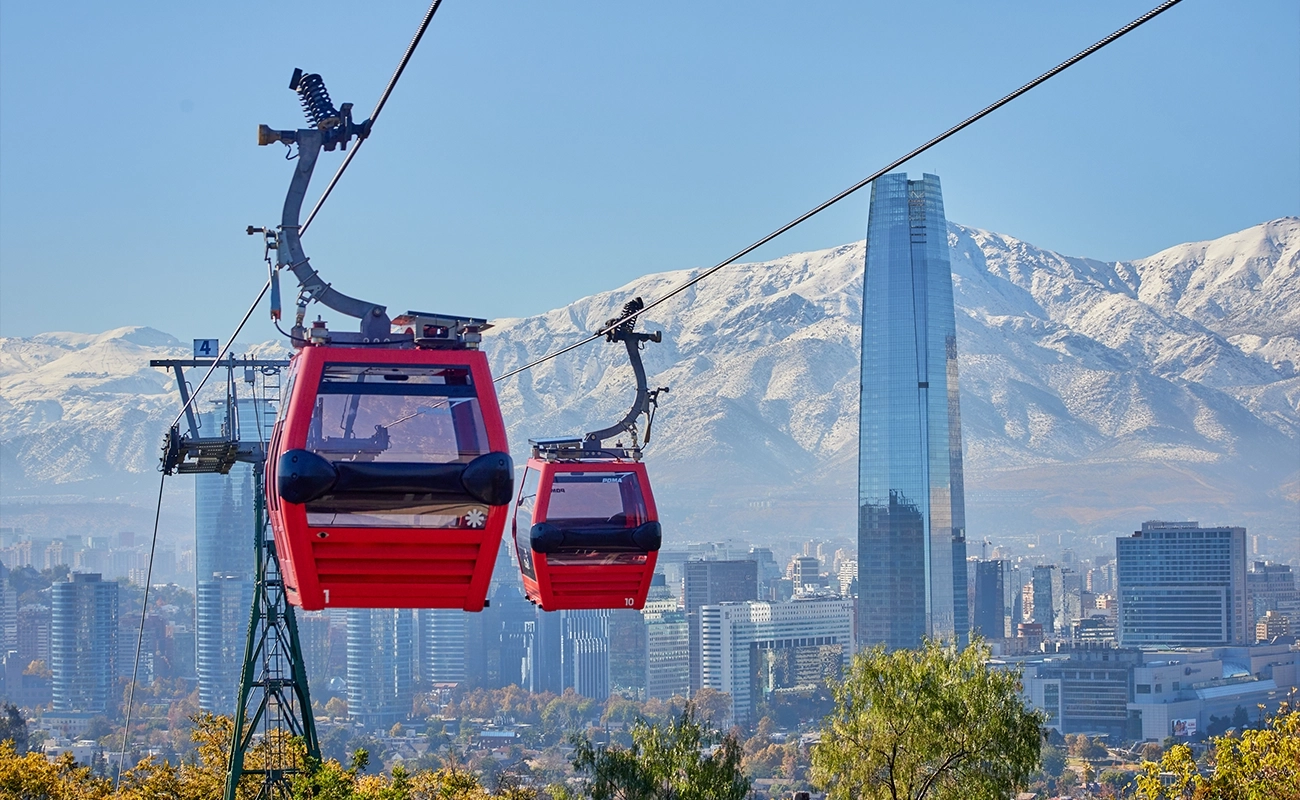 Teleférico-cordillera